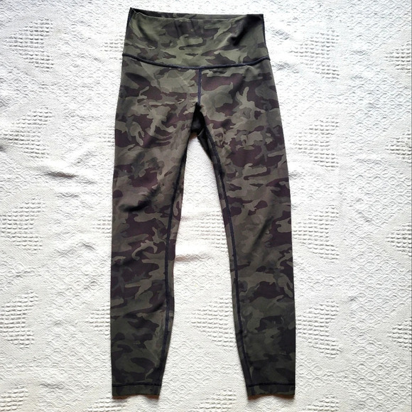 Lululemon Wunder Under High-Rise Tight 25" *Full-On Luxtreme- Green Camo - Picture 2 of 12